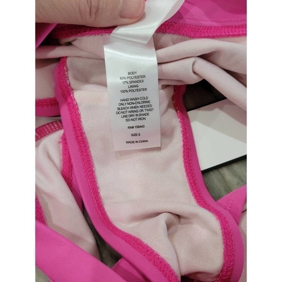 Salt + Cove Azalea Pink Bikini Bottom Small NWT - Picture 6 of 6